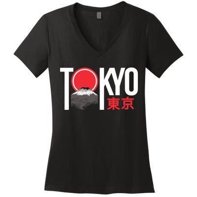 Tokyo Japan Women's V-Neck T-Shirt