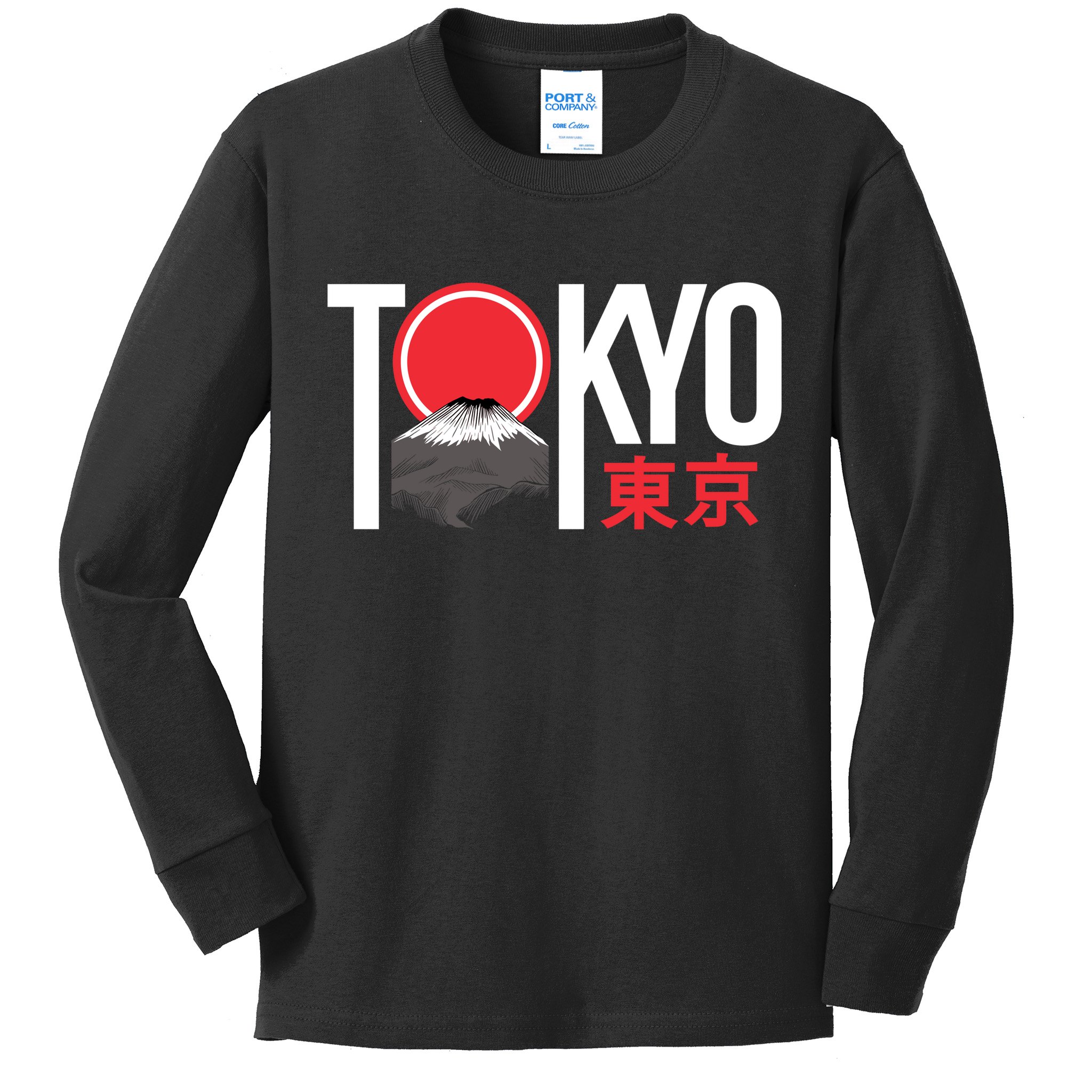 Tokyo Japan Kids Long Sleeve Shirt
