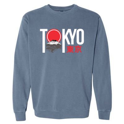 Tokyo Japan Garment-Dyed Sweatshirt