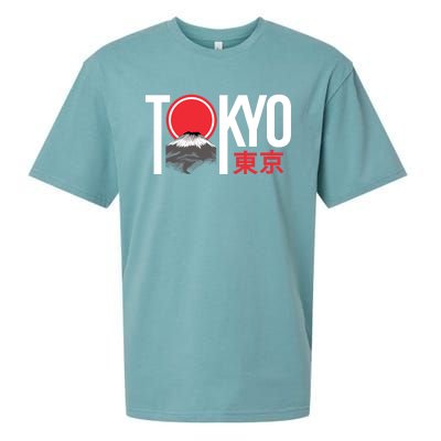 Tokyo Japan Sueded Cloud Jersey T-Shirt