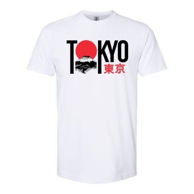 Tokyo Japan Softstyle CVC T-Shirt