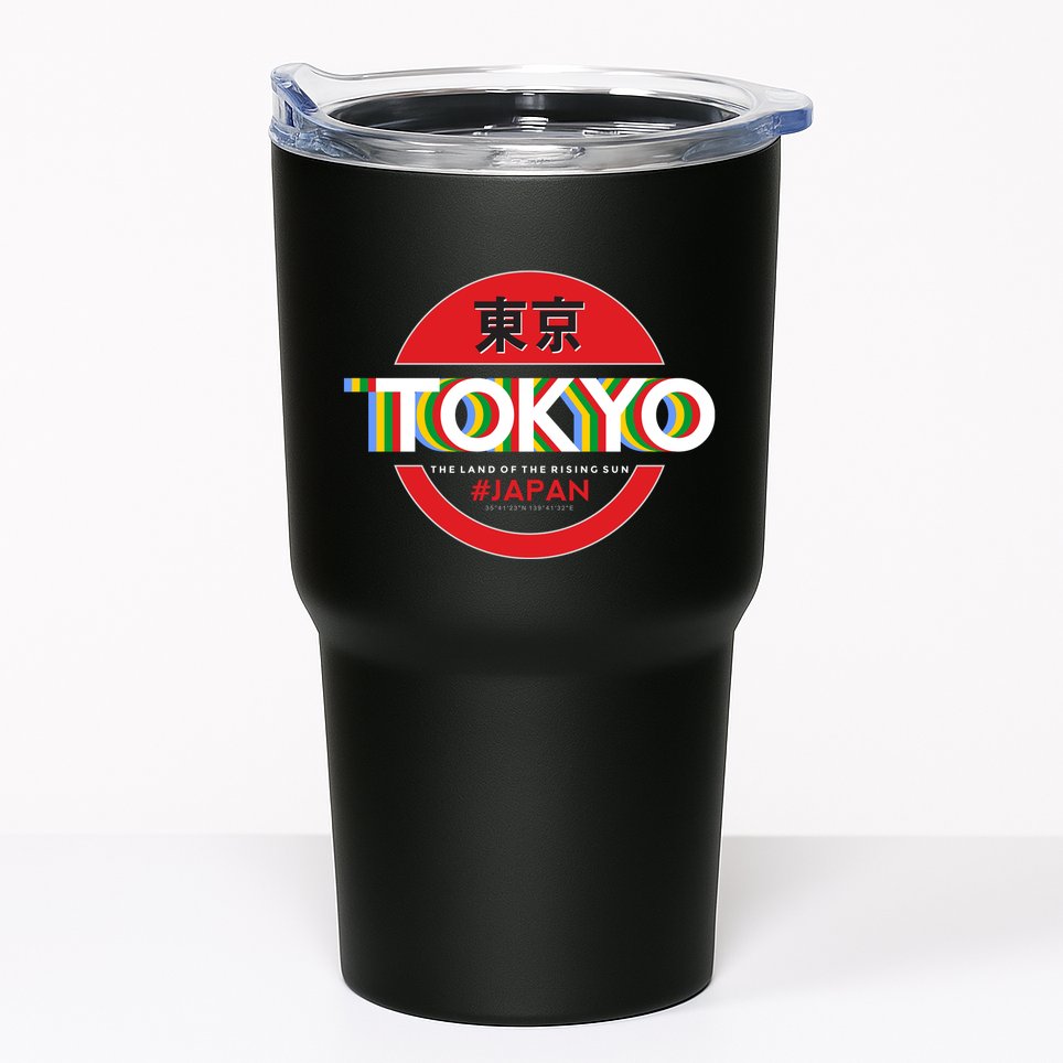 Tokyo Japan Land of the Rising Sun Tumbler