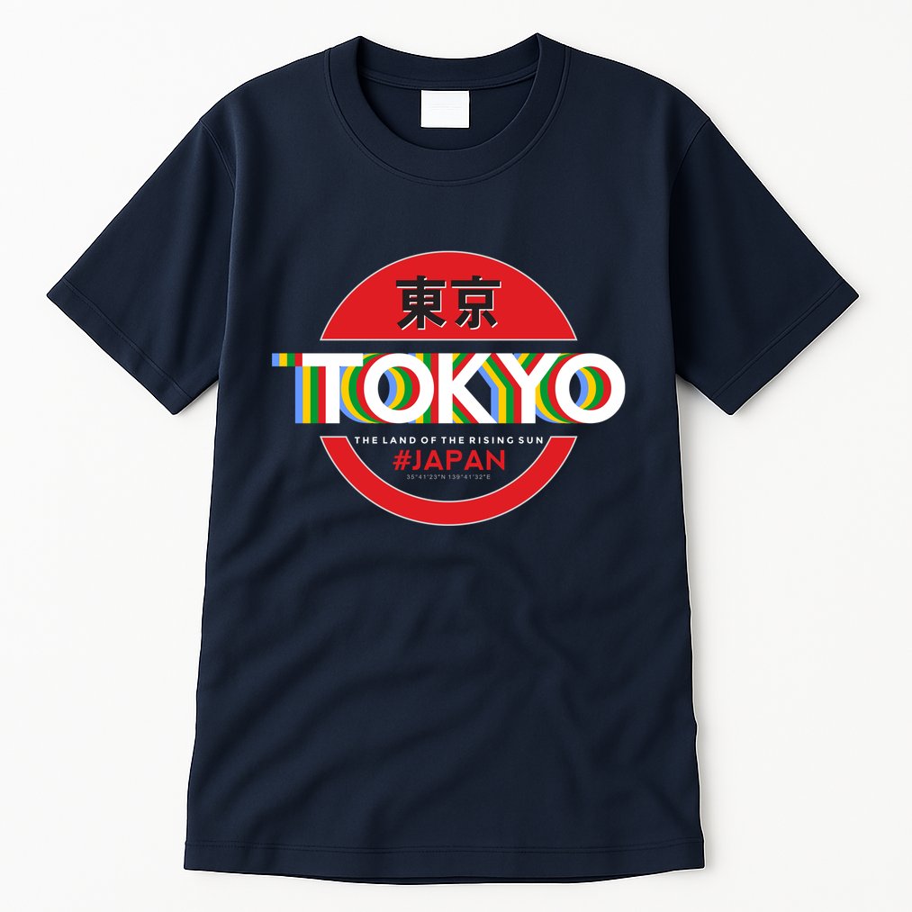 Tokyo Japan Land of the Rising Sun Tall T-Shirt