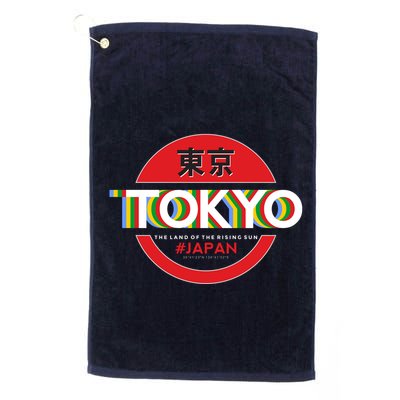 Tokyo Japan Land of the Rising Sun Golf Towel