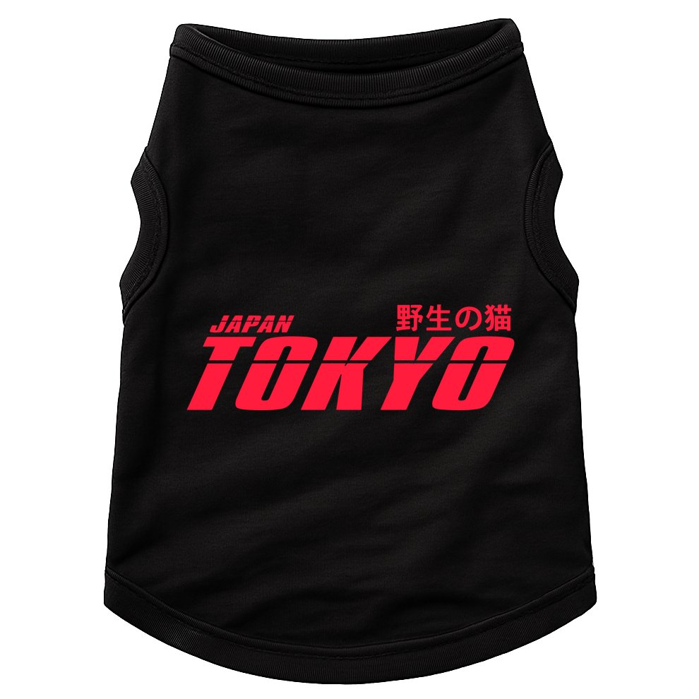 Tokyo Japan Wild Cat Doggie Tank
