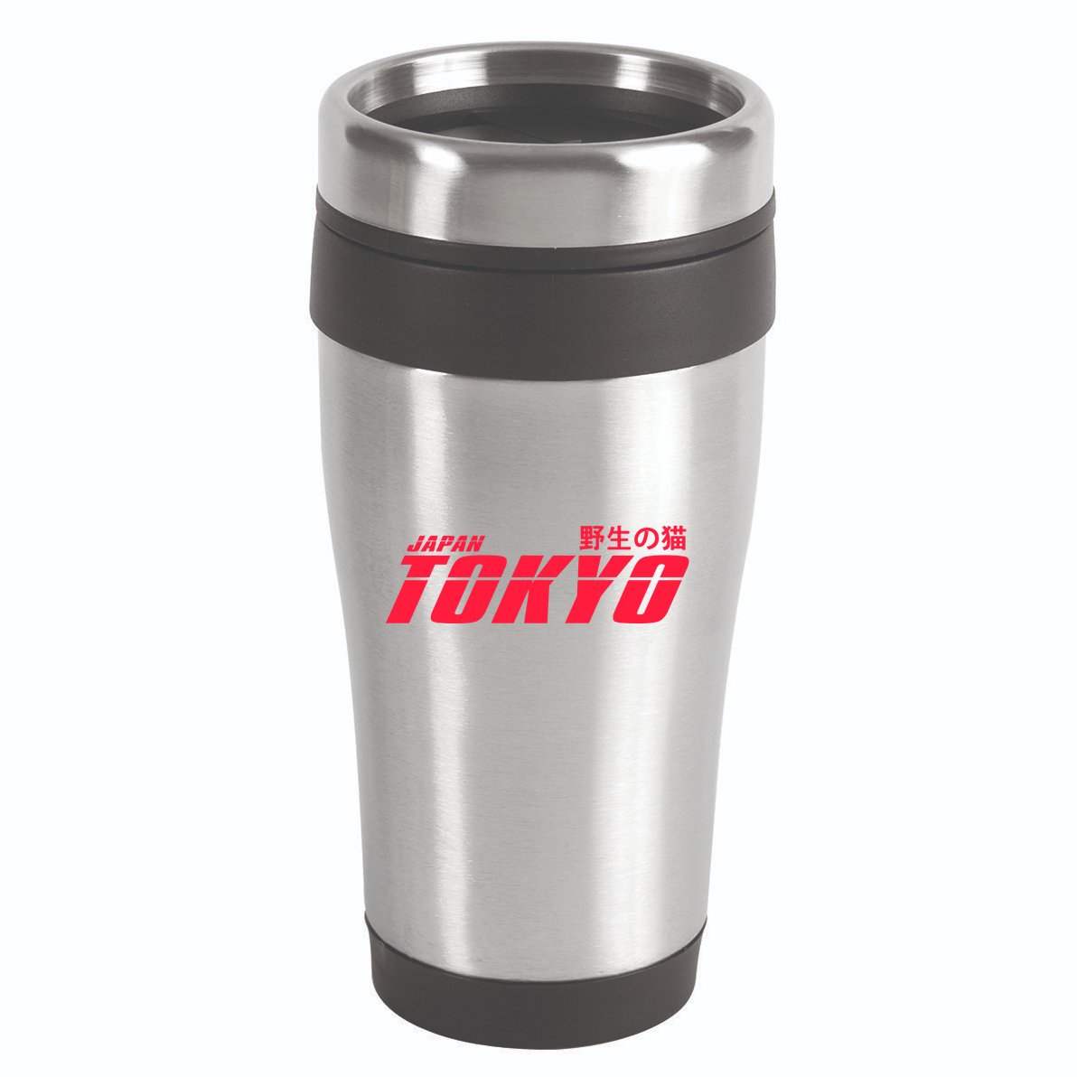 Tokyo Japan Wild Cat 16oz Travel Tumbler