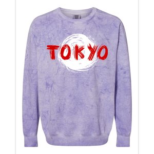 Tokyo Retro Colorblast Crewneck Sweatshirt