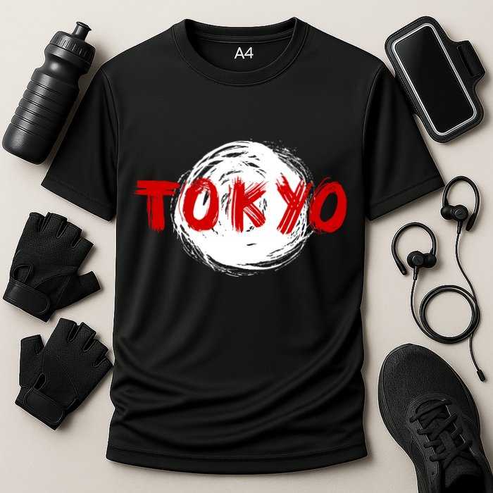 Tokyo Retro Cooling Performance Crew T-Shirt