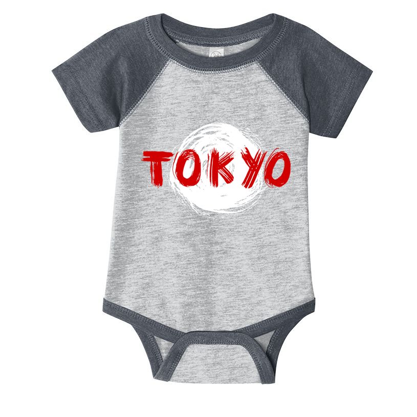 Tokyo Retro Infant Baby Jersey Bodysuit