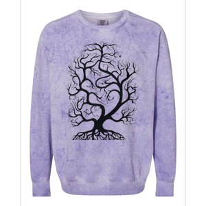 Tree Of Life Cute Casual Faith Tops Colorblast Crewneck Sweatshirt