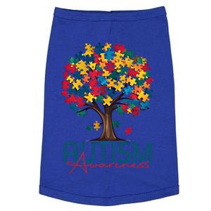 Tree Of Life Autism Awareness Month Funny Asd Supporter Gift Doggie Tank