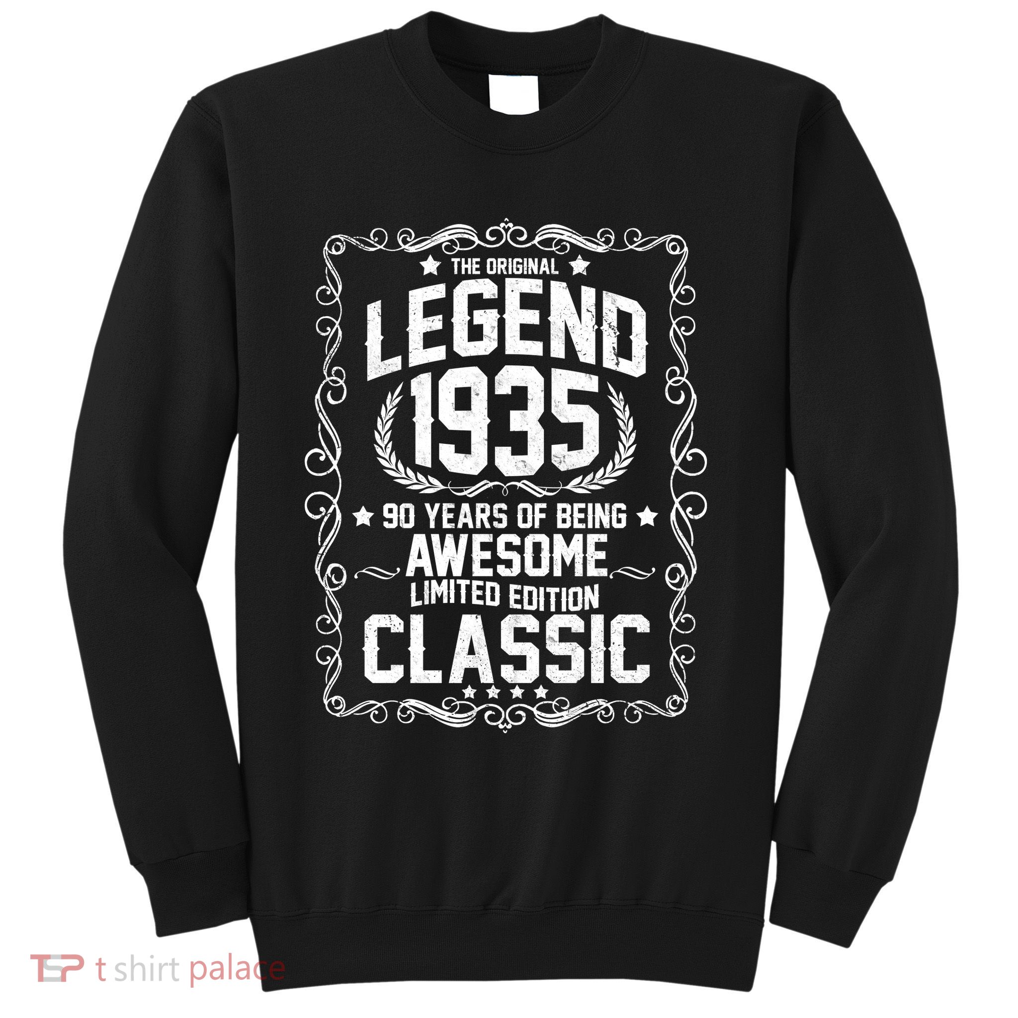 The Original Legend 1935 90th Birthday Sweatshirt