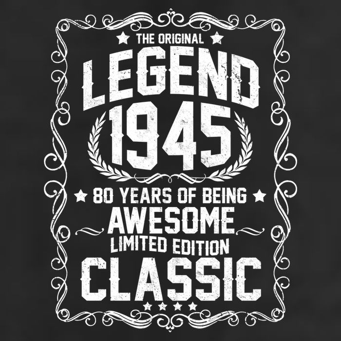 The Original Legend 1945 80th Birthday Adult Drive Performance Visor