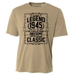 The Original Legend 1945 80th Birthday Cooling Performance Crew T-Shirt