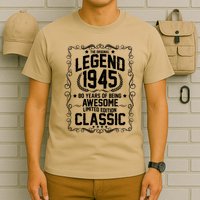 The Original Legend 1945 80th Birthday T-Shirt