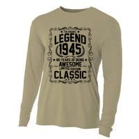 The Original Legend 1945 80th Birthday Cooling Performance Long Sleeve Crew