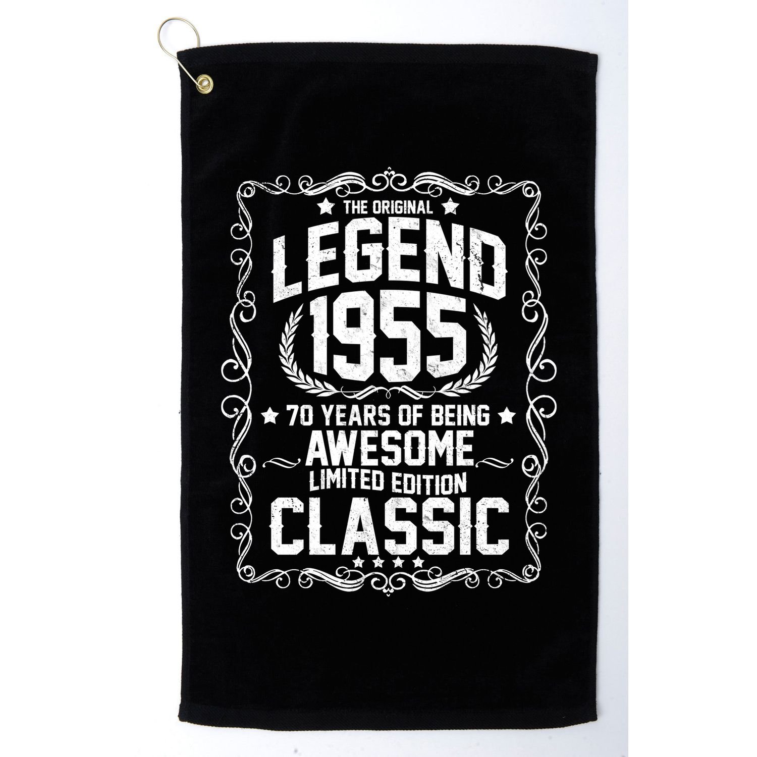 The Original Legend 1955 70th Birthday Golf Towel