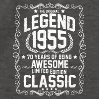 The Original Legend 1955 70th Birthday Vector Backpack