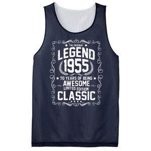 The Original Legend 1955 70th Birthday Mesh Reversible Basketball Jersey Tank