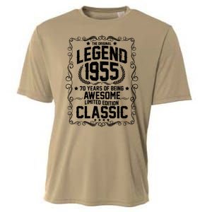 The Original Legend 1955 70th Birthday Cooling Performance Crew T-Shirt