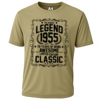 The Original Legend 1955 70th Birthday Cooling Performance Crew T-Shirt