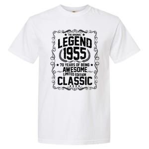 The Original Legend 1955 70th Birthday Garment-Dyed Heavyweight T-Shirt