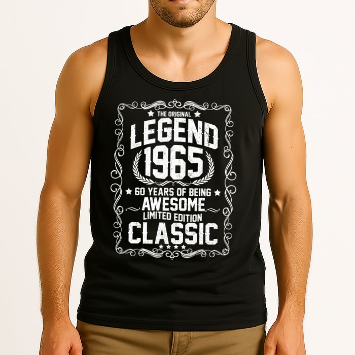 The Original Legend 1965 60th Birthday Tank Top
