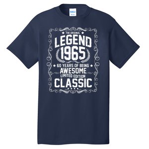 The Original Legend 1965 60th Birthday Tall T-Shirt