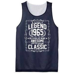 The Original Legend 1965 60th Birthday Mesh Reversible Basketball Jersey Tank