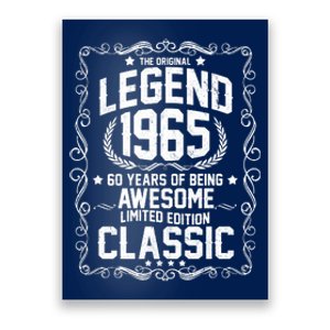 The Original Legend 1965 60th Birthday Poster