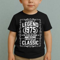 The Original Legend 1975 50th Birthday Toddler T-Shirt
