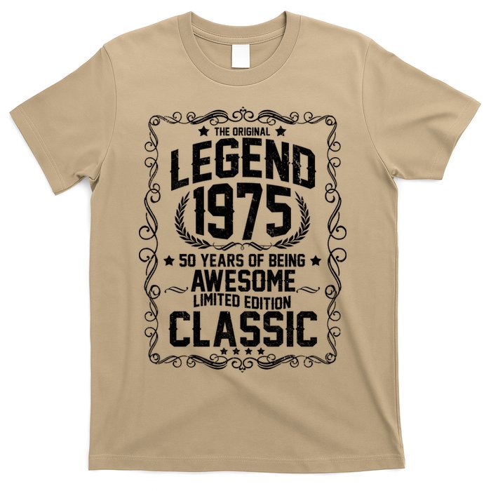 The Original Legend 1975 50th Birthday T-Shirt