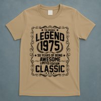 The Original Legend 1975 50th Birthday T-Shirt