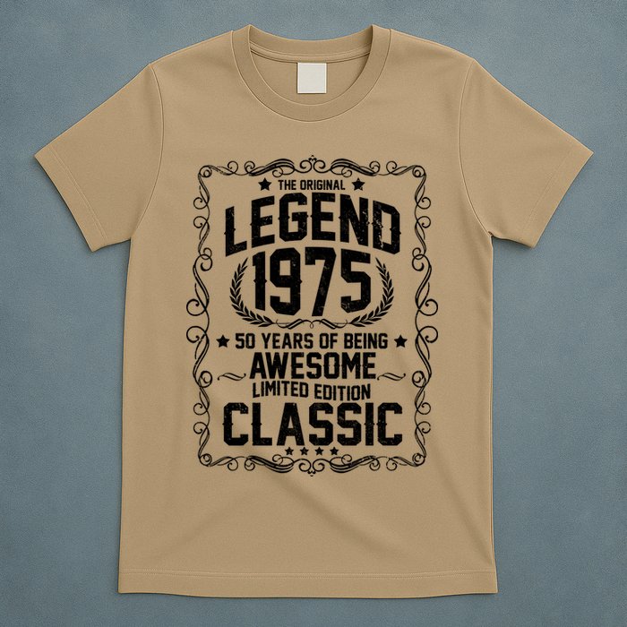 The Original Legend 1975 50th Birthday T-Shirt