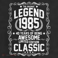 The Original Legend 1985 40th Birthday Trucker Hat