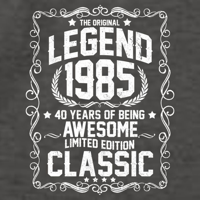 The Original Legend 1985 40th Birthday Vector Backpack