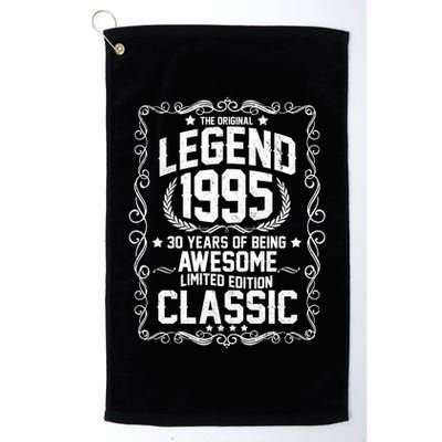The Original Legend 1995 30th Birthday Golf Towel