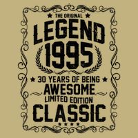 The Original Legend 1995 30th Birthday T-Shirt