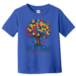 Tree Of Life Autism Awareness Month Funny Asd Supporter Gift Toddler T-Shirt