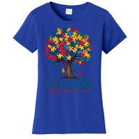 Tree Of Life Autism Awareness Month Funny Asd Supporter Gift Women's T-Shirt