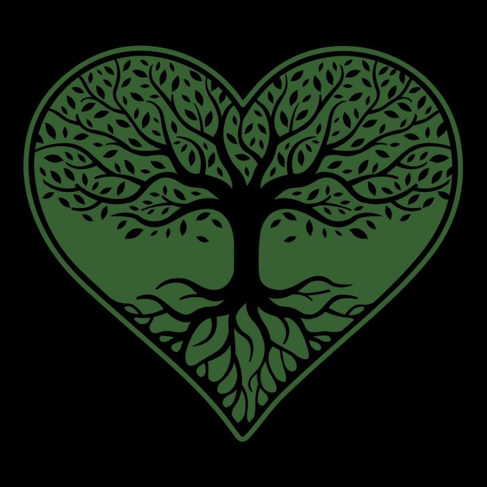 Tree Of Life Heart Nature Backpack