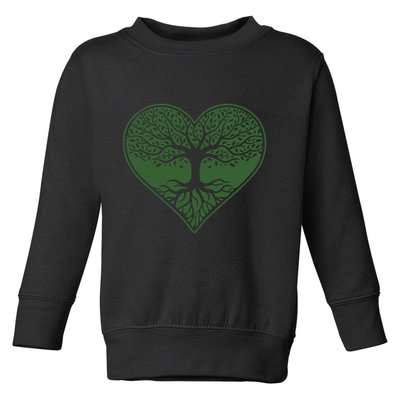 Tree Of Life Heart Nature Toddler Sweatshirt