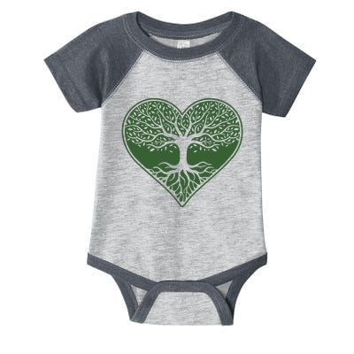 Tree Of Life Heart Nature Infant Baby Jersey Bodysuit