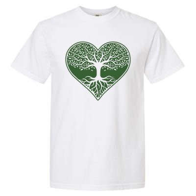 Tree Of Life Heart Nature Garment-Dyed Heavyweight T-Shirt