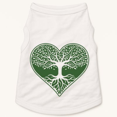 Tree Of Life Heart Nature Doggie Tank