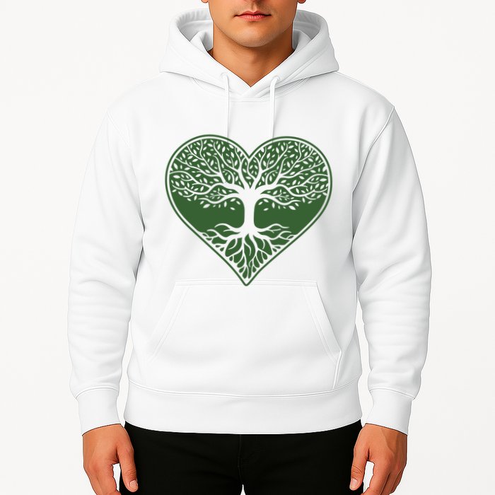 Tree Of Life Heart Nature Hoodie