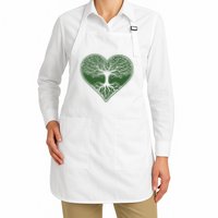 Tree Of Life Heart Nature Apron