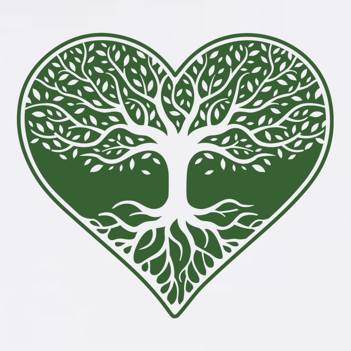 Tree Of Life Heart Nature Apron