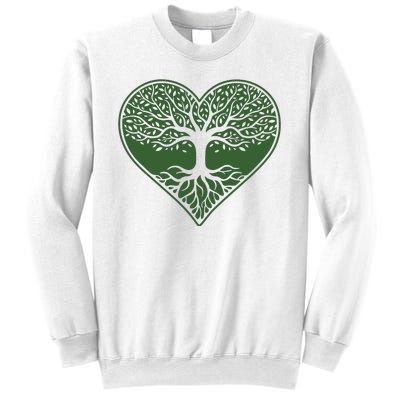 Tree Of Life Heart Nature Sweatshirt