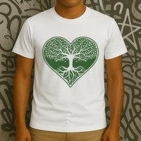 Tree Of Life Heart Nature T-Shirt